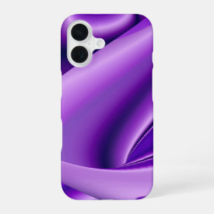 Funda Para iPhone 16 Sueño Morado, Arte de Arcoíris de Fantasía Abstrac
