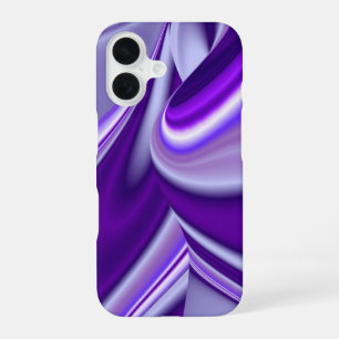 Funda Para iPhone 16 Sueño Morado, Arte de Arcoíris de Fantasía Abstrac
