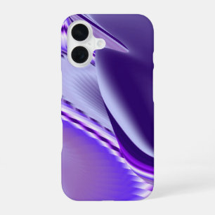 Funda Para iPhone 16 Sueño Morado, Arte de Arcoíris de Fantasía Abstrac