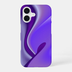 Funda Para iPhone 16 Sueño Morado, Arte de Arcoíris de Fantasía Abstrac