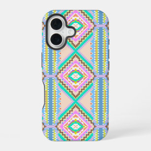 Funda Para iPhone 16 Sueño Pastel Eléctrico Caleidoscopio