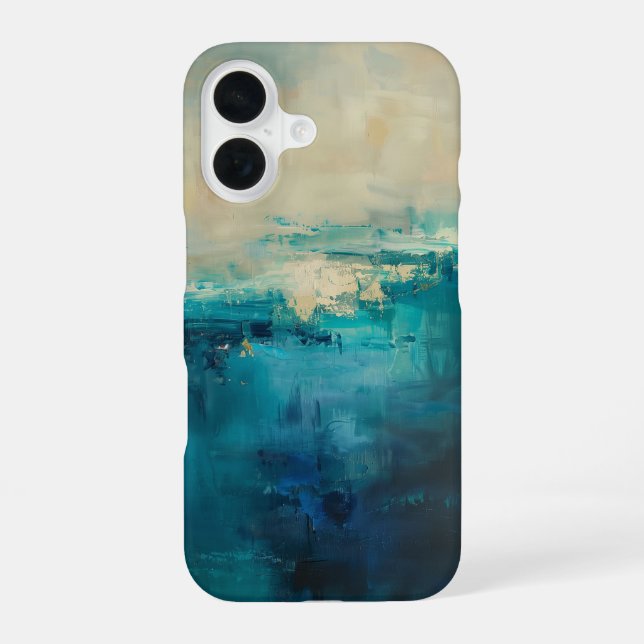 Funda Para iPhone 16 Sueño turquesa (Reverso )