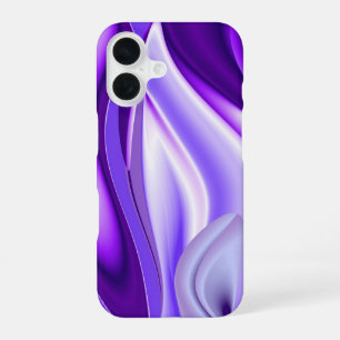 Funda Para iPhone 16 Sueños de Flor Morada