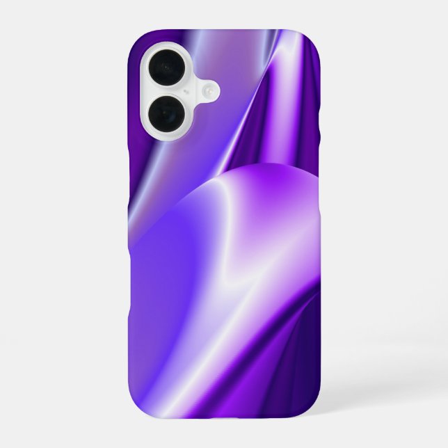 Funda Para iPhone 16 Sueños de Flor Morada (Reverso )