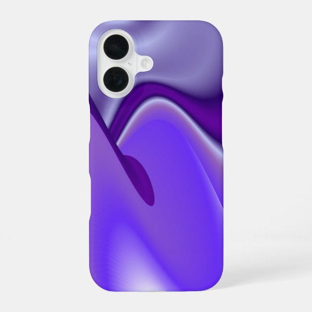 Funda Para iPhone 16 Sueños de Flor Morada (Reverso )