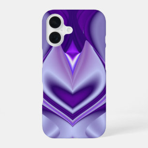 Funda Para iPhone 16 Sueños de flores moradas