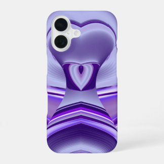 Funda Para iPhone 16 Sueños de flores moradas
