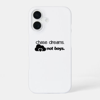 Funda Para iPhone 16 Sueños de persecución, no niños