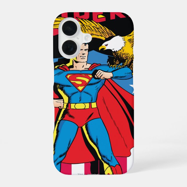 Funda Para iPhone 16 Superman #14 (Reverso )