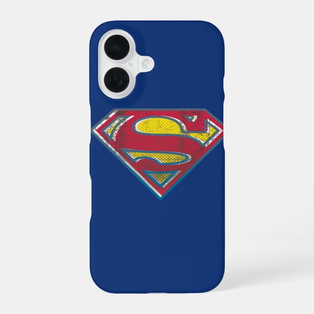 Funda Para iPhone 16 Superman S-Shield | Logo Impreso (Reverso )