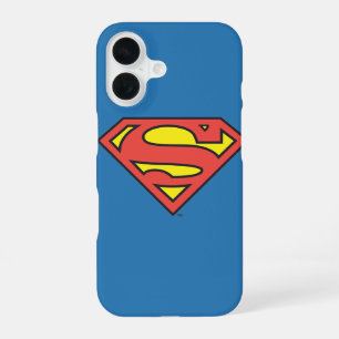 Funda Para iPhone 16 Superman S-Shield Logotipo de Superman
