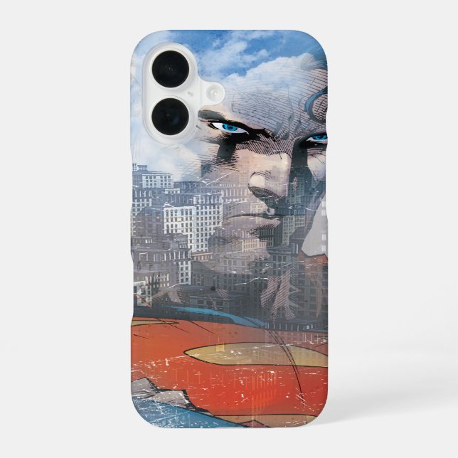 Funda Para iPhone 16 Superman Stare (Reverso )