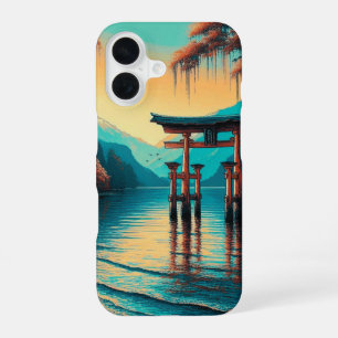 Funda Para iPhone 16 "Susurros de Tranquilidad: La Puerta del Espíritu"