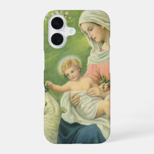 Funda Para iPhone 16 Taller de José con María y el Niño Jesús