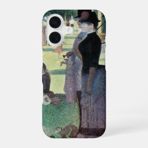 Funda Para iPhone 16 Tarde de domingo, isla La Grande Jatte de Seurat