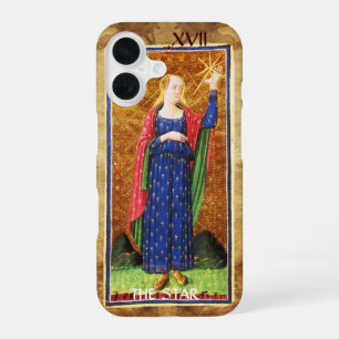 FUNDA PARA iPhone 16 TAROTS DE LA RENACENTISTA ANTIGUA 17 / LA ESTRELLA