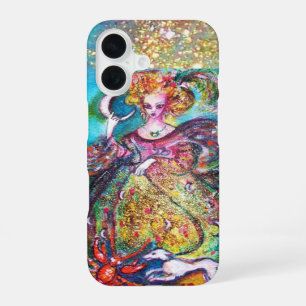 FUNDA PARA iPhone 16 TAROTS DE LAS SOMBRAS PERDIDAS / LA DAMA DE LA LUN