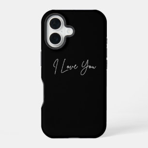 Funda Para iPhone 16 Te amo iPhone 16 Pouch - Funda romántico lindo