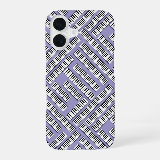 Funda Para iPhone 16 Teclas de Piano (Reverso )