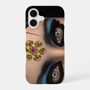 Funda Para iPhone 16 TEDA Green Eyes Funda-Mate