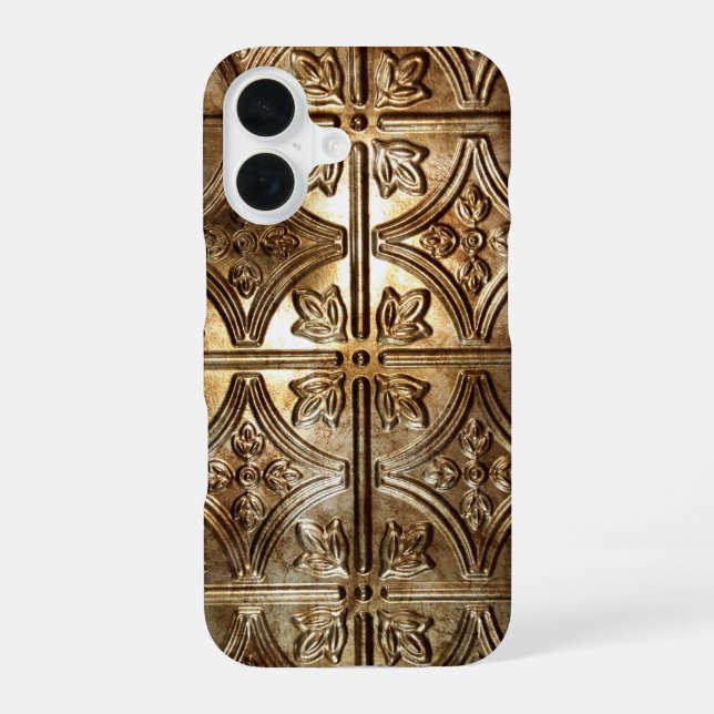 Funda Para iPhone 16 Teja de hojalata (Reverso )