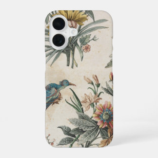Funda Para iPhone 16 Teléfono Floral i 16