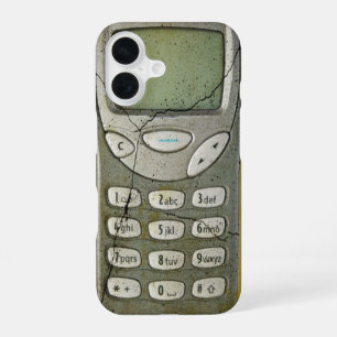 Funda Para iPhone 16 Teléfono móvil antiguo