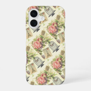 Funda Para iPhone 16 Tema Francés París Antiguo