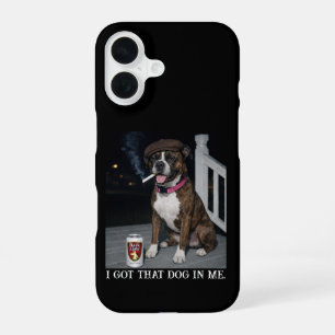 Funda Para iPhone 16 Tengo Ese Perro Dentro De Mí, Divertida Personalid