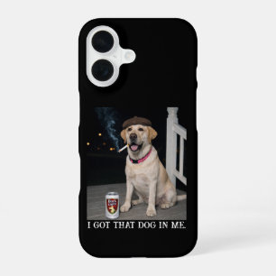 Funda Para iPhone 16 Tengo Ese Perro Dentro De Mí, Divertido Labrador R