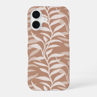 Funda Para iPhone 16 Terracota Suave Botánica Moderna de Vid