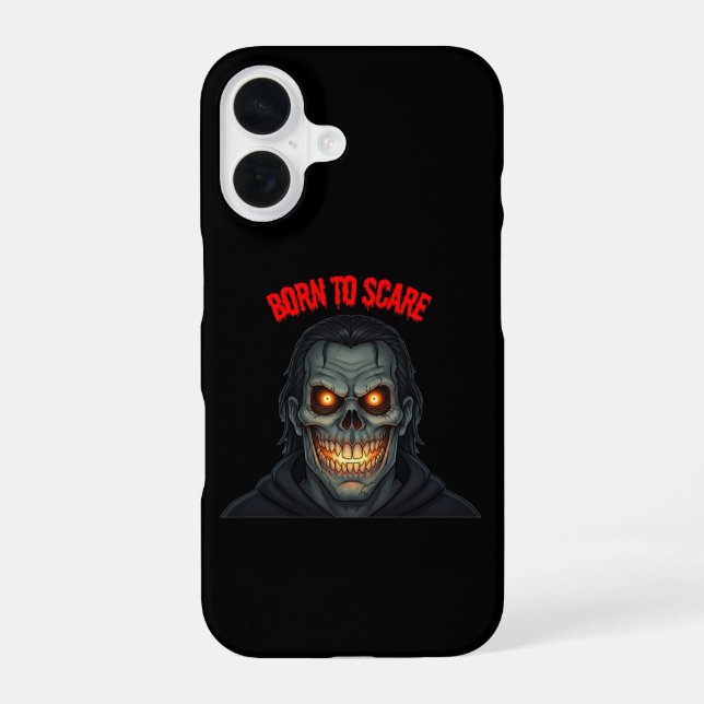 Funda Para iPhone 16 Terror de Halloween (Reverso )