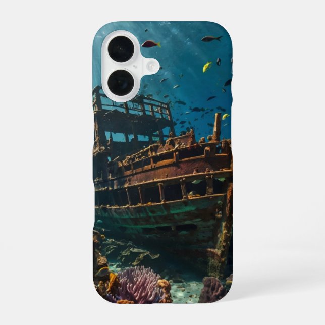 Funda Para iPhone 16 Tesoro Hundido (Reverso )