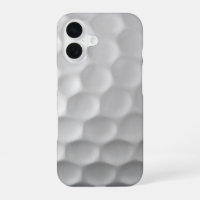 Textura de Bola de Golf Blanca con Hoyuelos