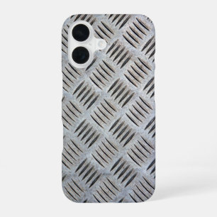 Funda Para iPhone 16 Textura de placa de metal