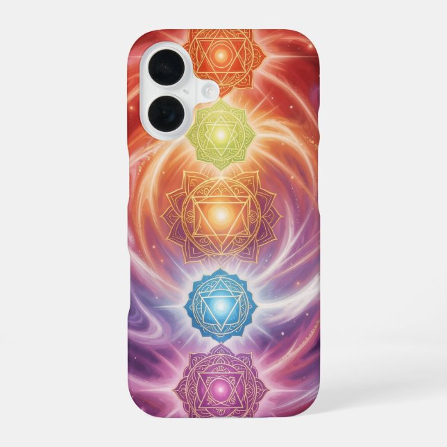 Funda Para iPhone 16 The 7 Chakras´10 (Reverso )