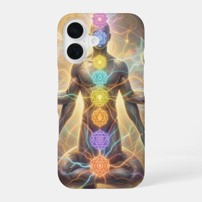 Funda Para iPhone 16 The 7 Chakras´7 (Reverso )