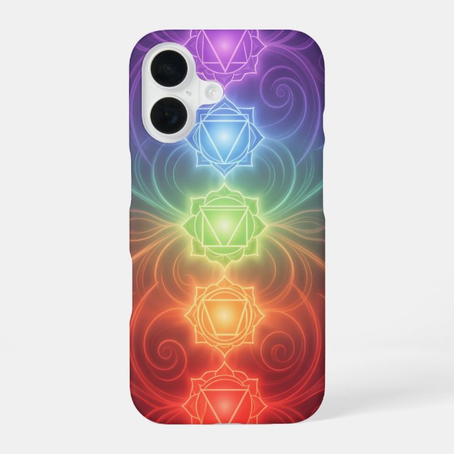 Funda Para iPhone 16 The 7 Chakras´9 (Reverso )