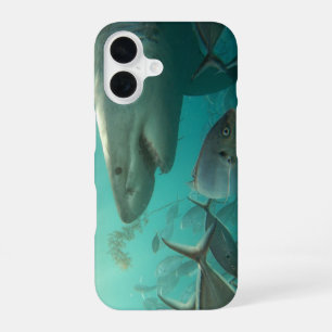 Funda Para iPhone 16 Tiburón Blanco Bajo el Agua Australia Animal