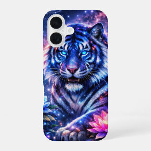 Funda Para iPhone 16 Tigre Celestial del Cosmos