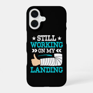 Funda Para iPhone 16 Todavía estoy trabajando en mi aterrizaje, supervi