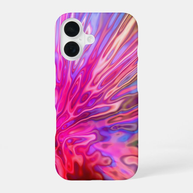 Funda Para iPhone 16 Tonos de joyas rosadas (Reverso )