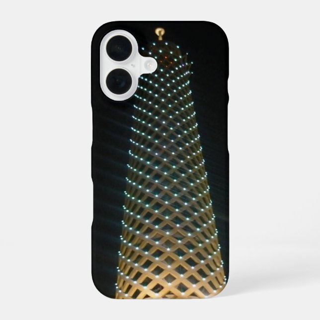 Funda Para iPhone 16 torre de El Cairo 3 (Reverso )