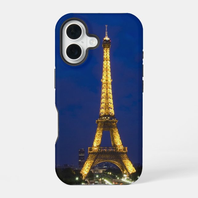 Funda Para iPhone 16 Torre Eiffel (Reverso )
