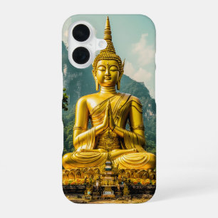 Funda Para iPhone 16 Tranquilidad Dorada