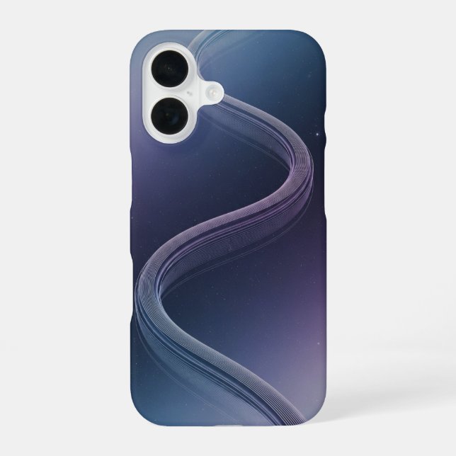 Funda Para iPhone 16 Trayectoria Galáctica Vintage (Reverso )