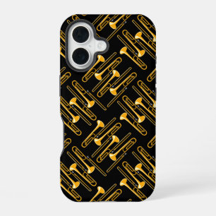 Funda Para iPhone 16 Trombone Crosshatch