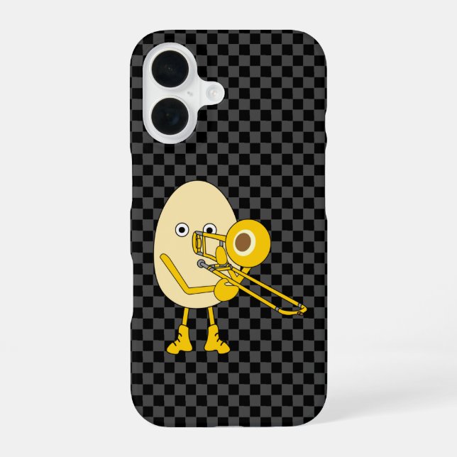 Funda Para iPhone 16 Trombone Egghead (Reverso )