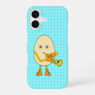 Funda Para iPhone 16 Trompeta Cabeza de Huevo