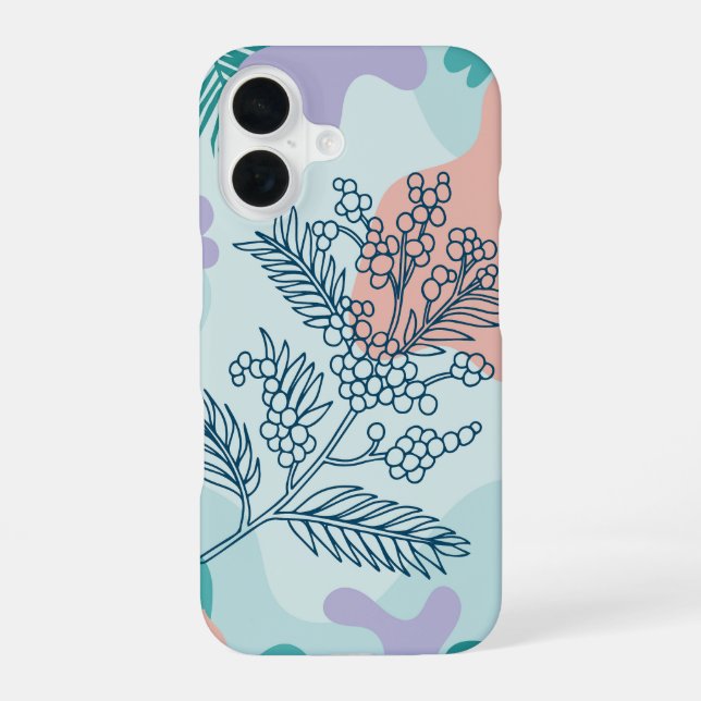 Funda Para iPhone 16 Tropic Pop (Reverso )